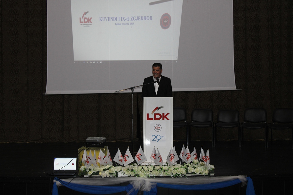 Lutfi Haziri rizgjidhet kryetar i LDK-së në Gjilan
