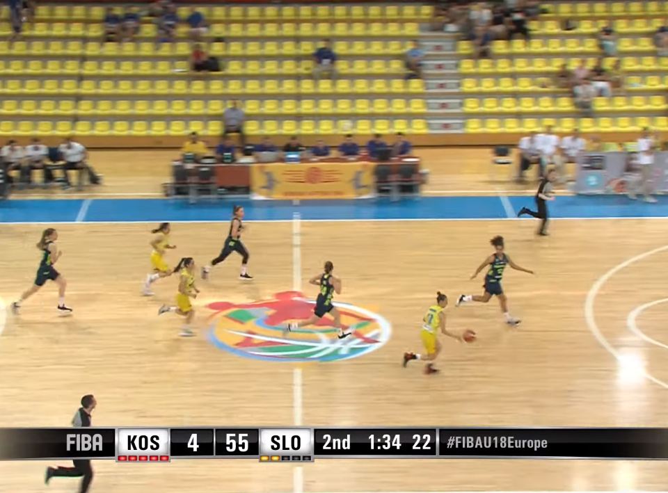Kosova U18 femrat pëson humbje të thellë ndaj Sllovenisë në Evropian