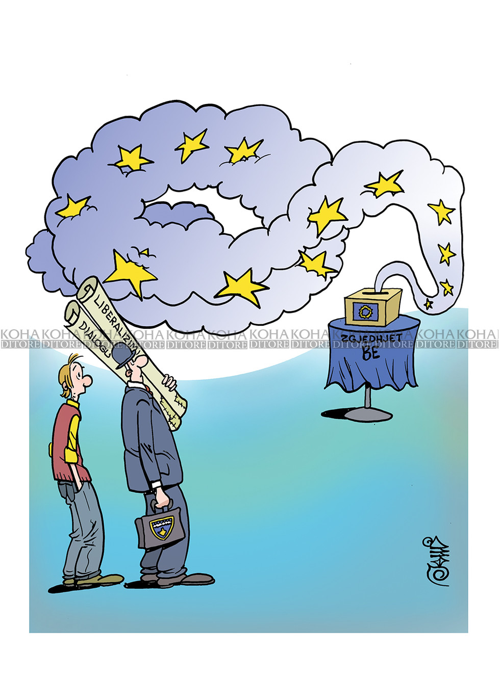 Karikatura e ditës - 14 korrik 2019