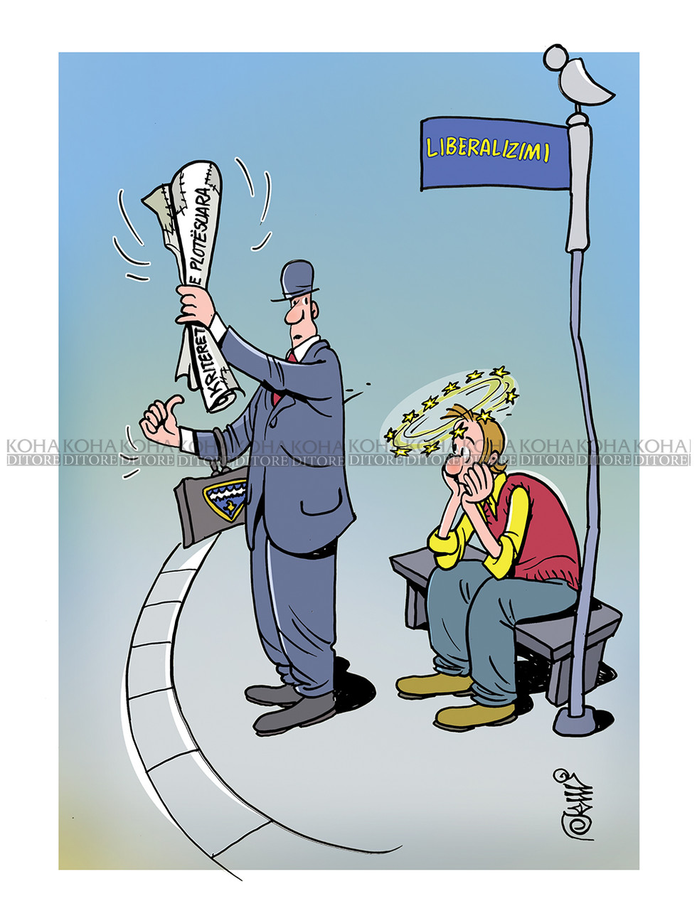Karikatura e ditës - 21 korrik 2019