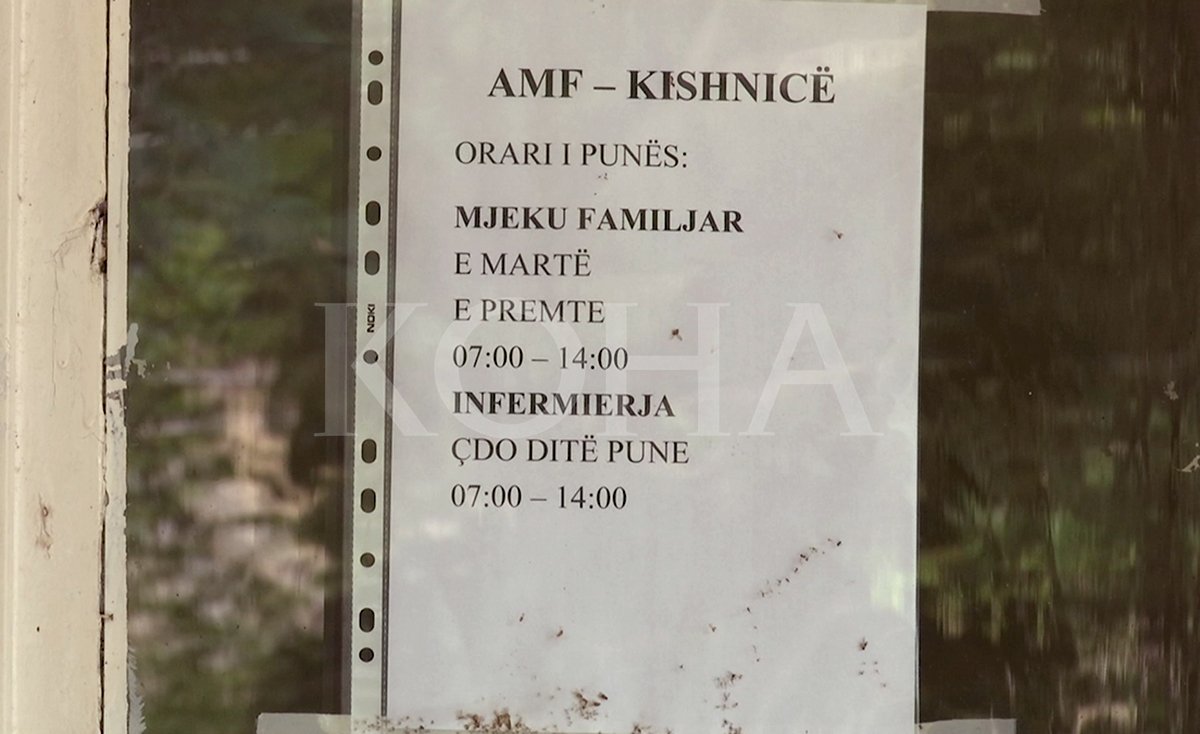 Banorët e Kishnicës mund t’i marrin shërbimet shëndetësore vetëm një herë në javë
