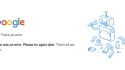 Bie shërbimi i Google në disa pjesë të botës