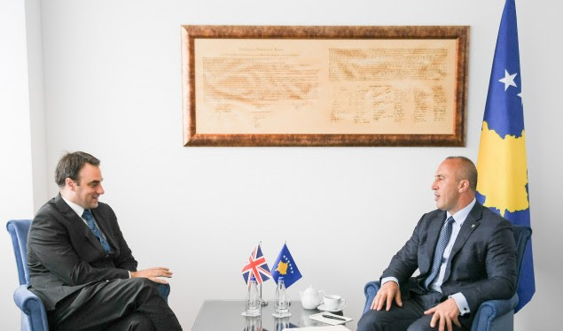 Haradinaj takon ambasadorin O’Connell, flasin për zhvillimet e fundit në Kosovë