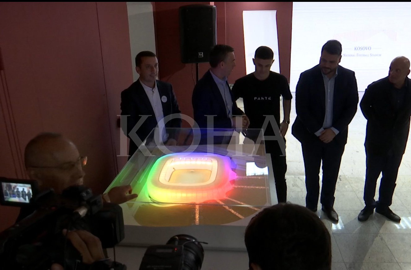 Prezantimi i projektit për stadiumin kombëtar i ngjau një tubimi të PDK-së