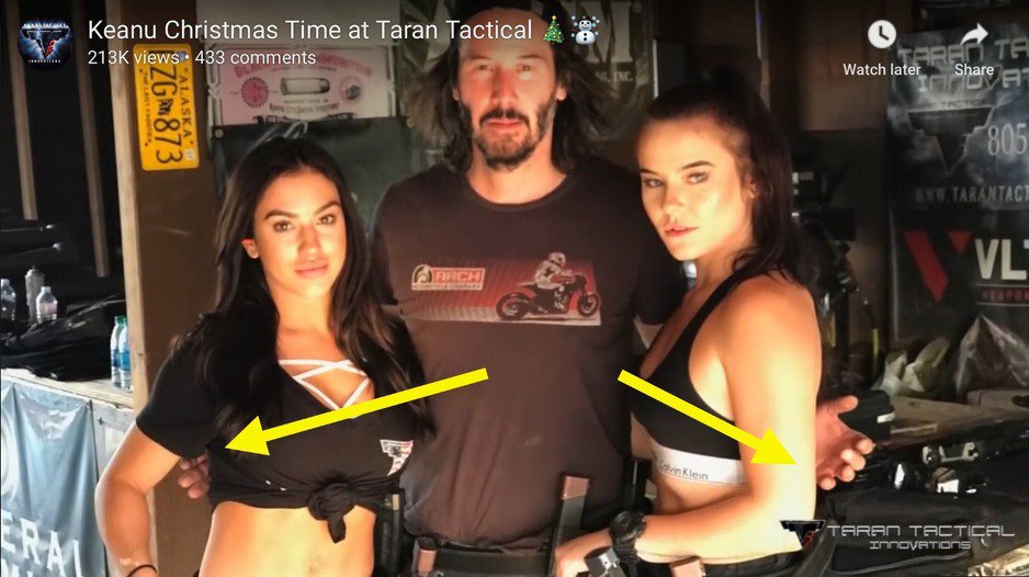 Keanu Reeves mahnit internetin me mënyrën se si fotografohet me femra