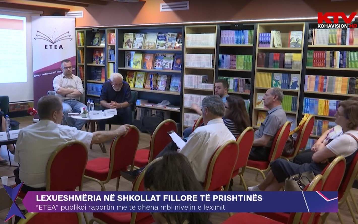 “ETEA” publikon raportin për nivelin e leximit në shkollat fillore publike të Prishtinës
