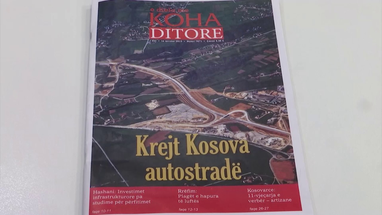 E diela me “Koha Ditore” i kushtohet miliardave të shpenzuara për ndërtimin e autostradave