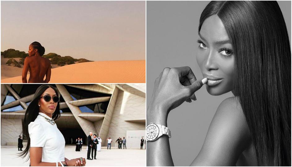 Naomi Campbell provokon sërish krejt lakuriqe