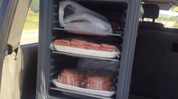 Në Drenas konfiskohen produkte të mishit të transportuara në mënyrë ilegale
