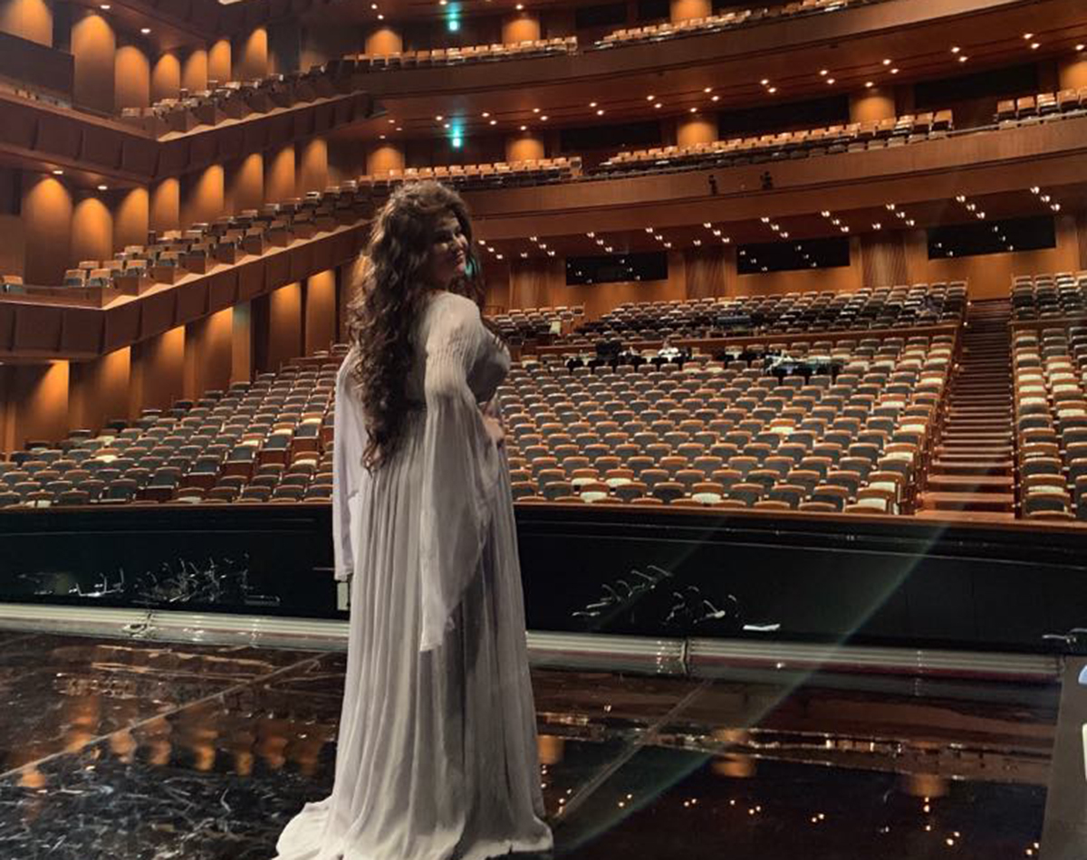 Sopranoja Marigona Qerkezi me rolin e Matildës në pesë teatro italiane