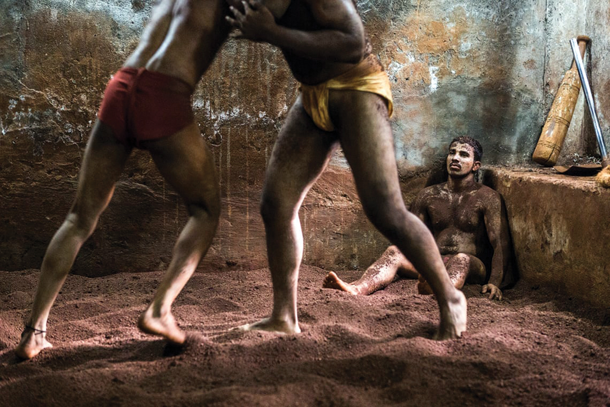 Kushti wrestlers fighting Photograph by Ruben Vicente - Fine Art America