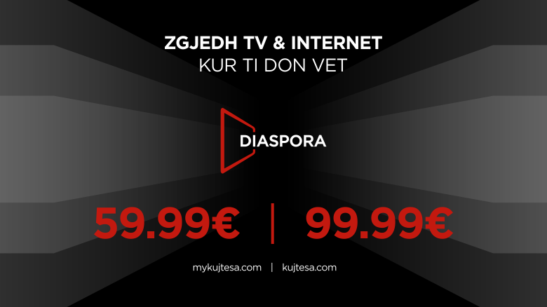 Me Pakon Diaspora nga Kujtesa zgjedh TV e Internet, kur ti do vetë