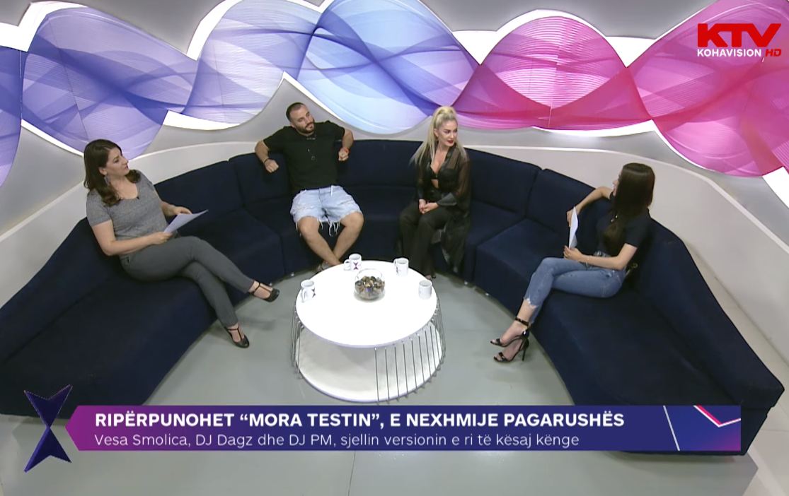 Vesa Smolica e Dj PM sjellin detajet për ripërpunimin e “Mora Testin” të Pagarushës