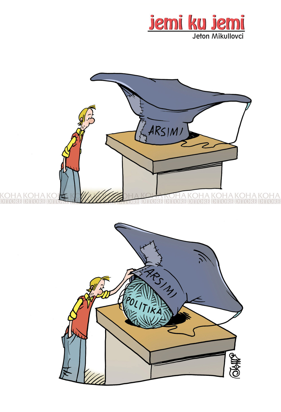 Karikatura e ditës - 3 mars 2019
