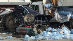 Prokuroria kërkon paraburgim për shoferin e kamionit që shkaktoi dje një aksident të rëndë në Gjilan