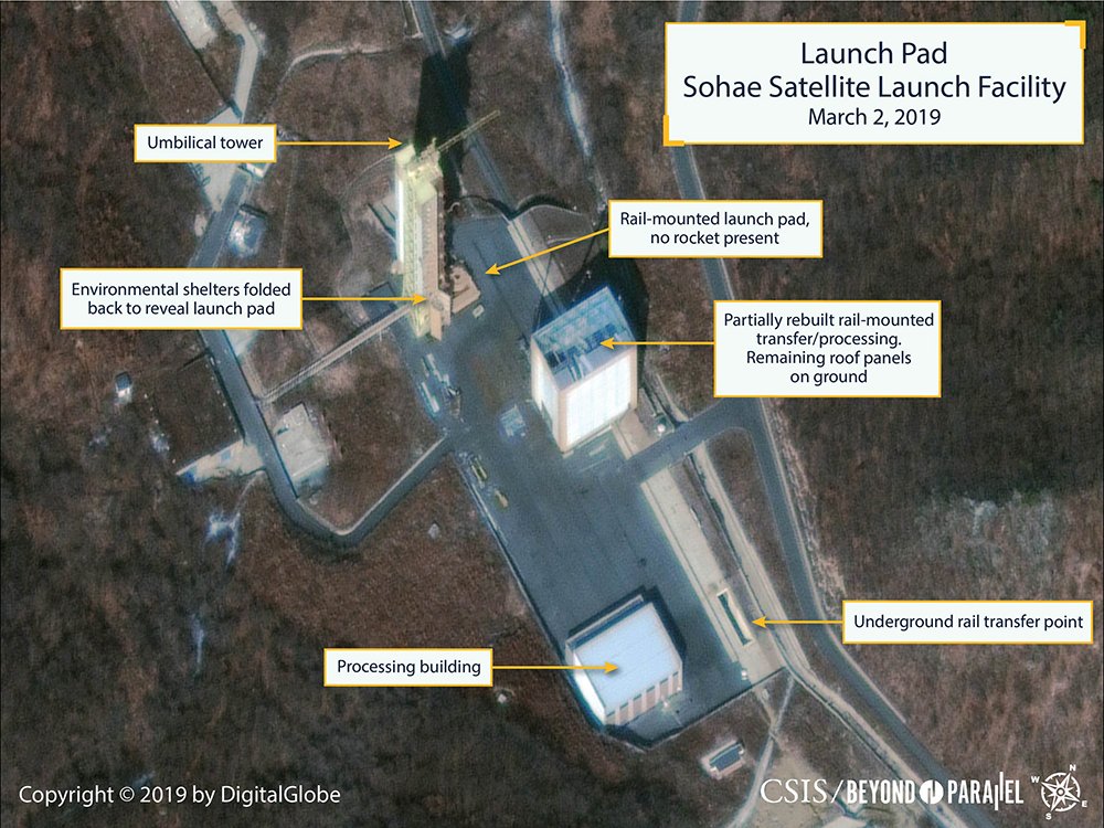 Pas rindërtimit të bazës raketore, Koreja Veriore bëhet gati ta lansojë një raketë