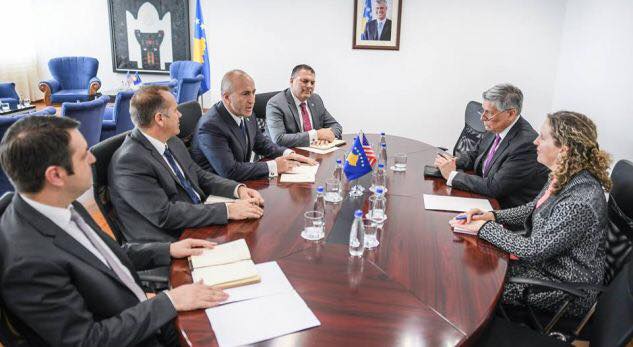 Haradinaj në takim të rregullt me Kosnettin: Kosova, e vendosur për partneritet afatgjatë me SHBA-në