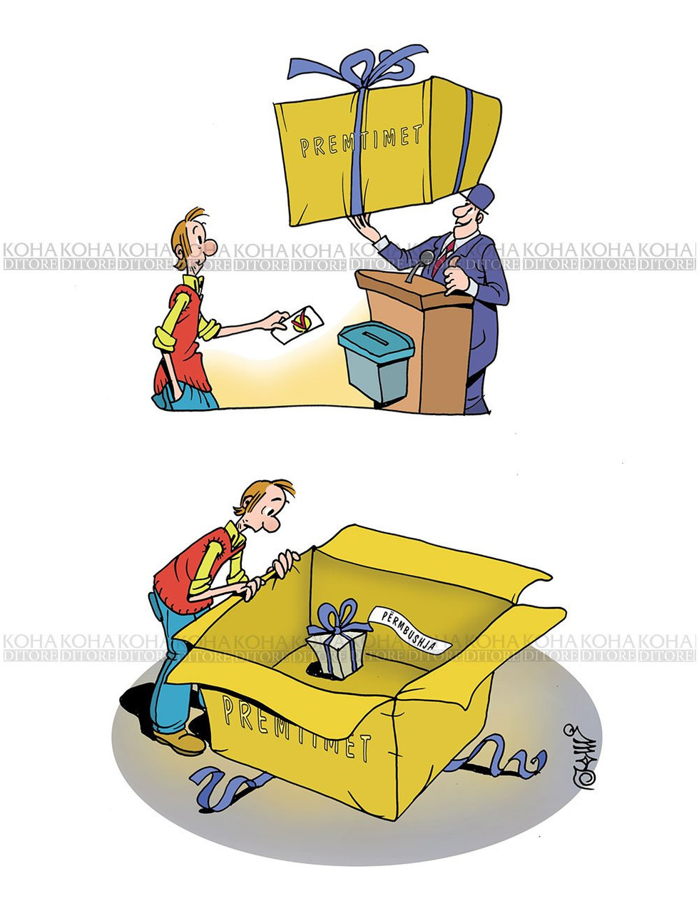 Karikatura e ditës - 17 mars 2019