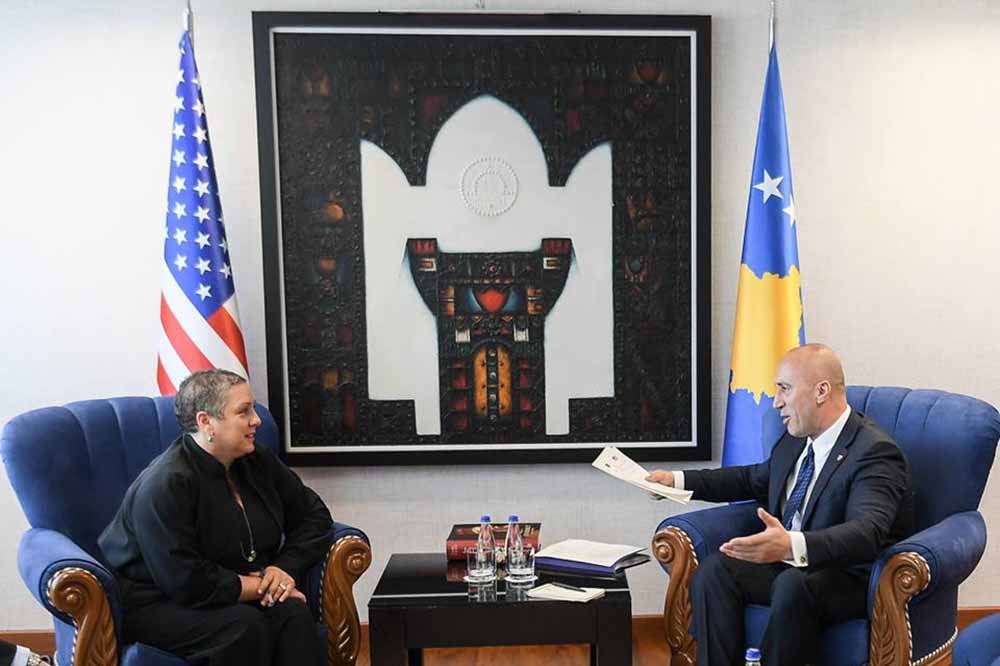 Haradinaj takon zyrtaren amerikane Madison, tregon vetëm çfarë ka folur vetë