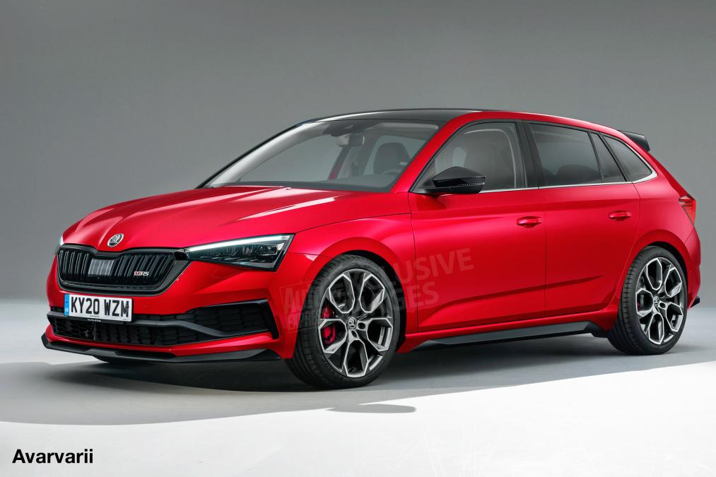 Skoda Scala RS may also come in a hybrid version 