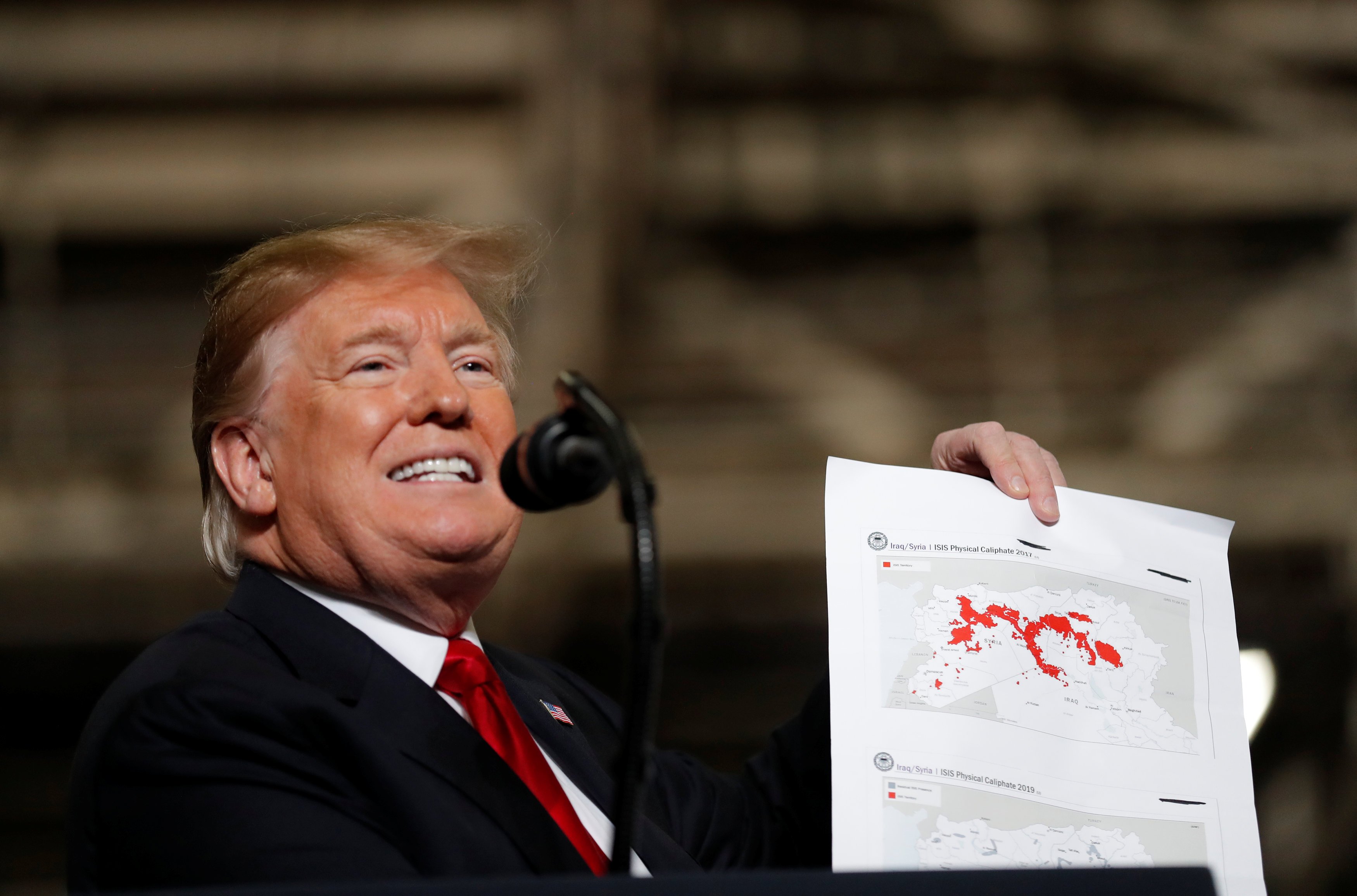 Trump: Shteti Islamik nuk kontrollon më asnjë territor në Siri