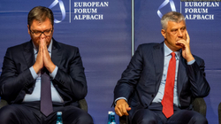 Vuçiqi nuk përjashton mundësinë e takimit me Thaçin në SHBA