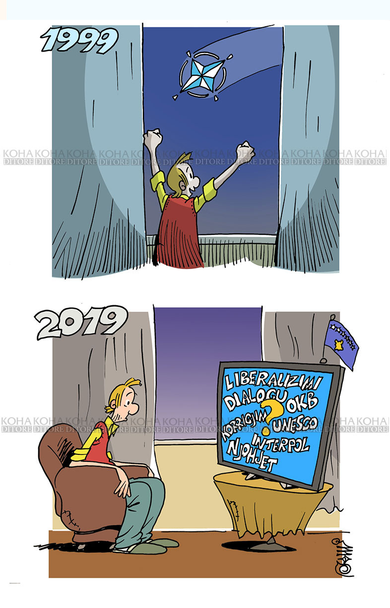 Karikatura e ditës - 24 mars 2019