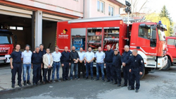 Gjilani merr donacion nga Zvicra një automjet për fikjen e zjarreve