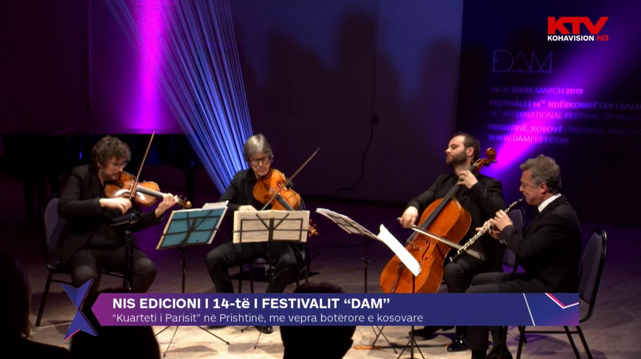 Nën tingujt e “Kuartetit të Parisit” nis edicioni i 14-të i DAM Festival