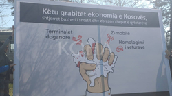 Vetëvendosje me aksion simbolik kundër “grabitjes së ekonomisë së Kosovës”