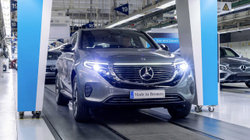 Fillon prodhimi i Mercedes EQC