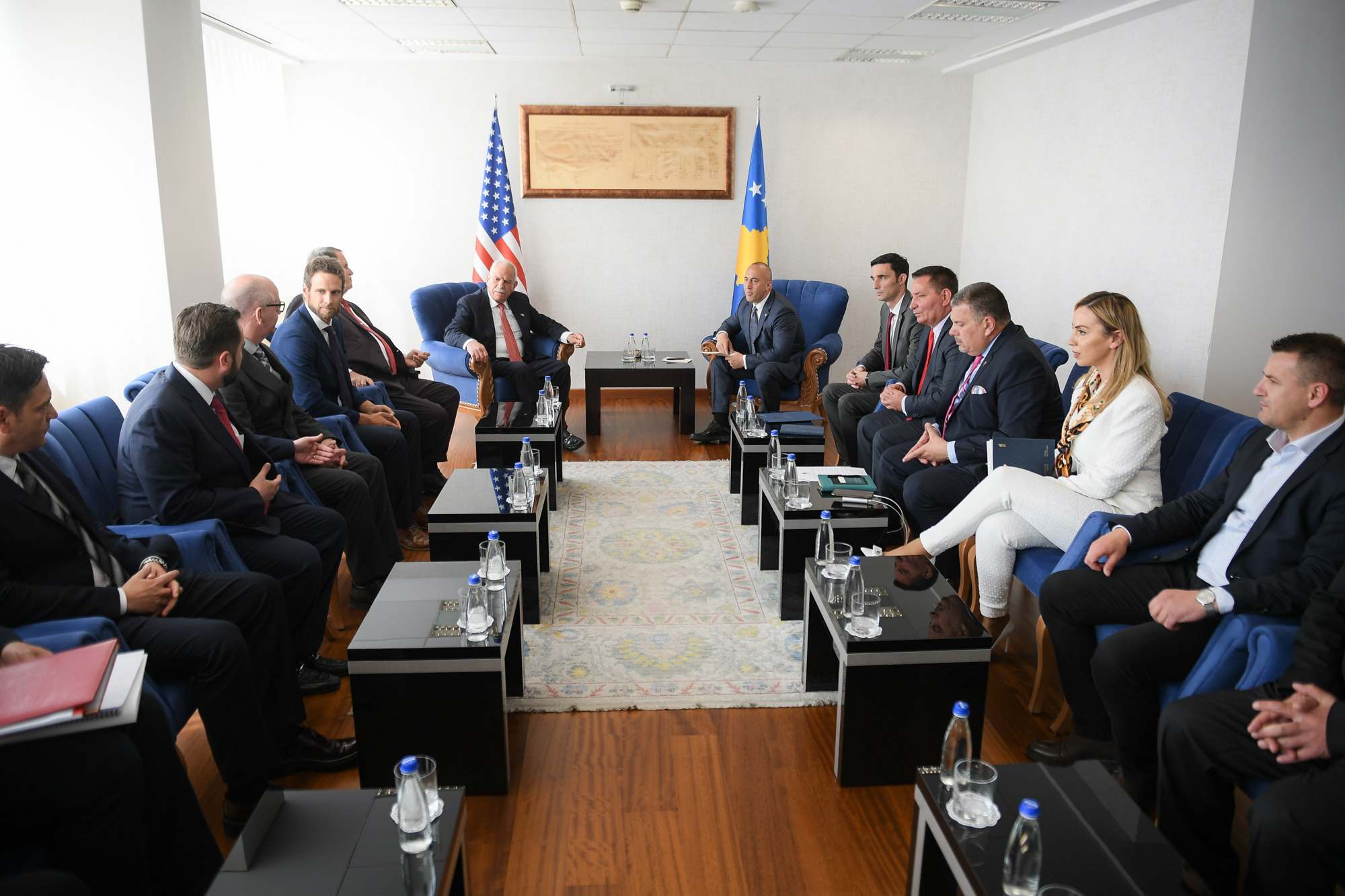 Haradinaj u thotë biznesmenëve amerikanë se Kosova ofron kushte të mira për investime