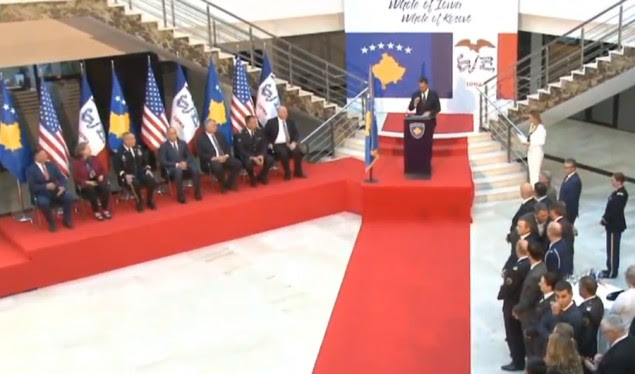 Gjeneralmajor Timothy Orr nderohet me Medaljen e Nderit, thotë se do të vazhdojë ta ndihmojë FSK-në