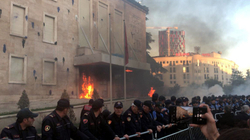 Tiranë, pas protestës së djeshme policia procedon 84 persona