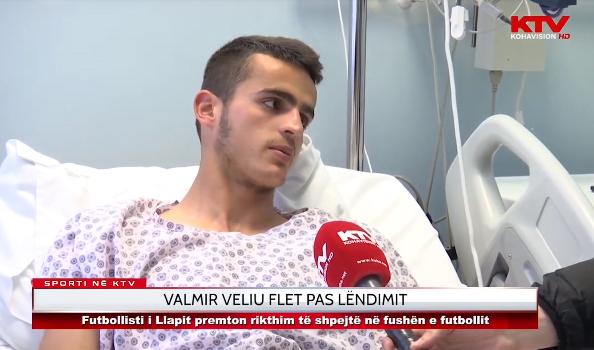 Valmir Veliu flet për KTV-në pas lëndimit