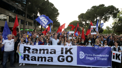 Të hënën protesta e 10 kombëtare e opozitës në Shqipëri