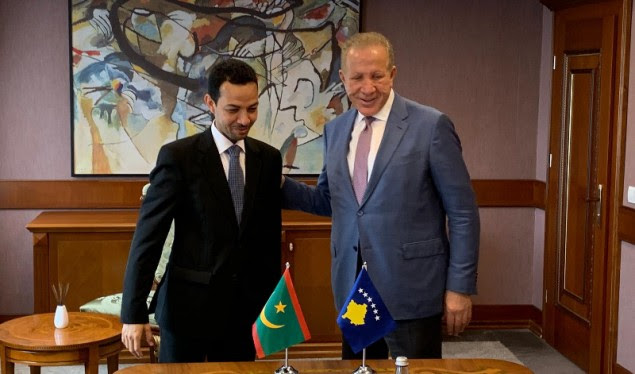 Ambasadori i Mauritanisë në Itali i dorëzon Pacollit letrat kredenciale