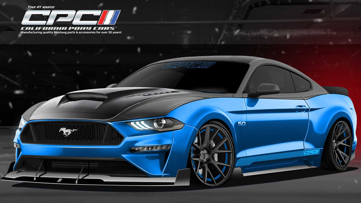 New Ford Mustang GT ready for SEMA 