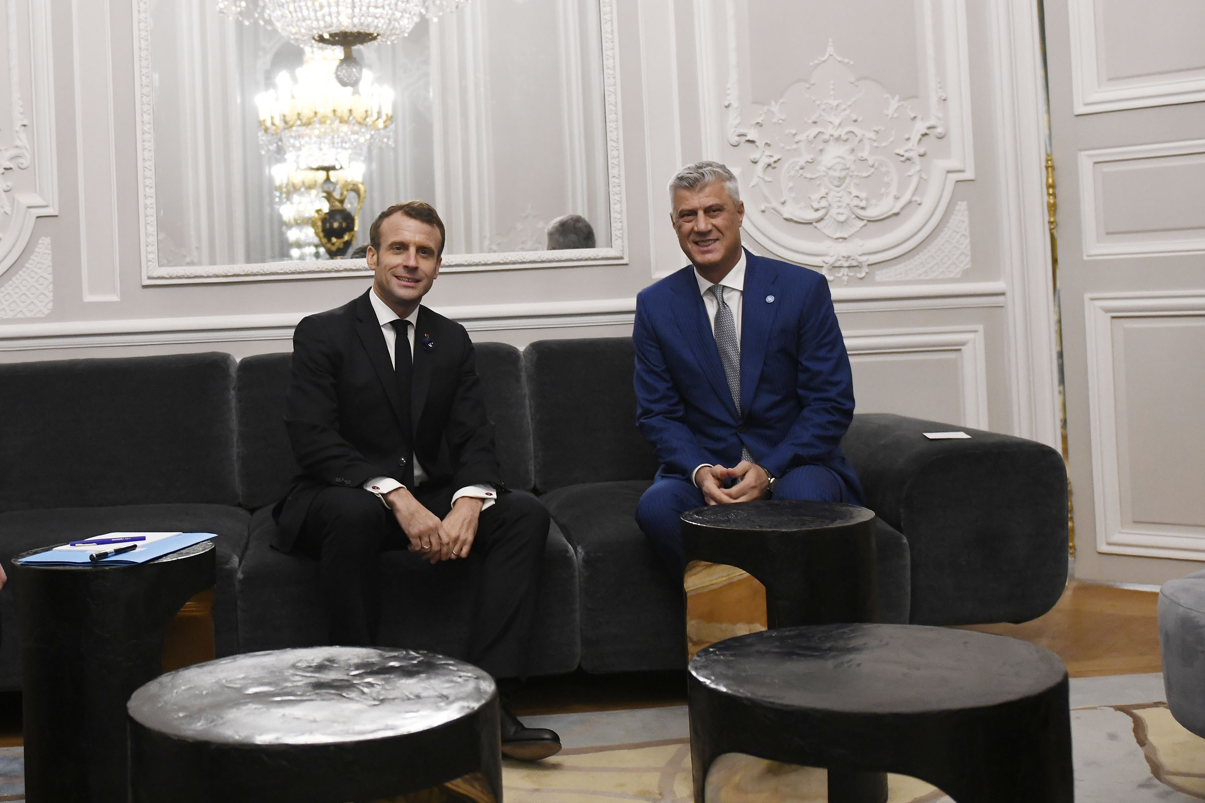 Thaçi-Macronit: Kosova është e gatshme për marrëveshje paqësore me Serbinë