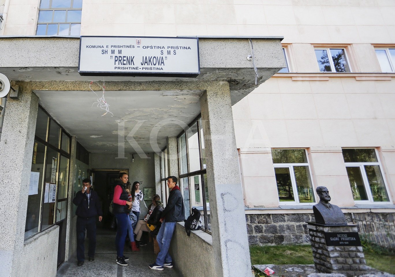 Objekti ku e zhvillojnë mësimin nxënësit e "Prenk Jakovës". Foto: Driton Paçarada / KD