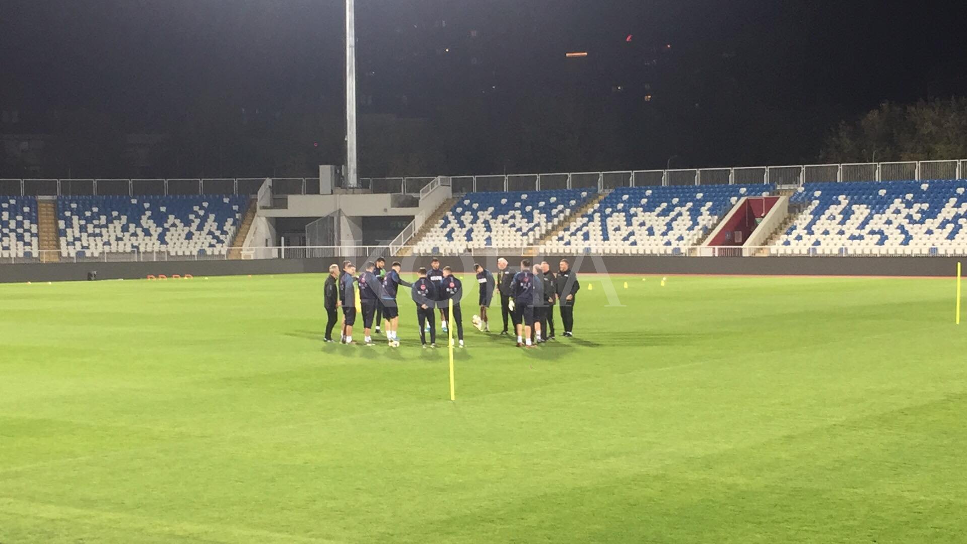 Dhjetë lojtarë të pranishëm në stërvitjen e Kosovës në “Fadil Vokrri”