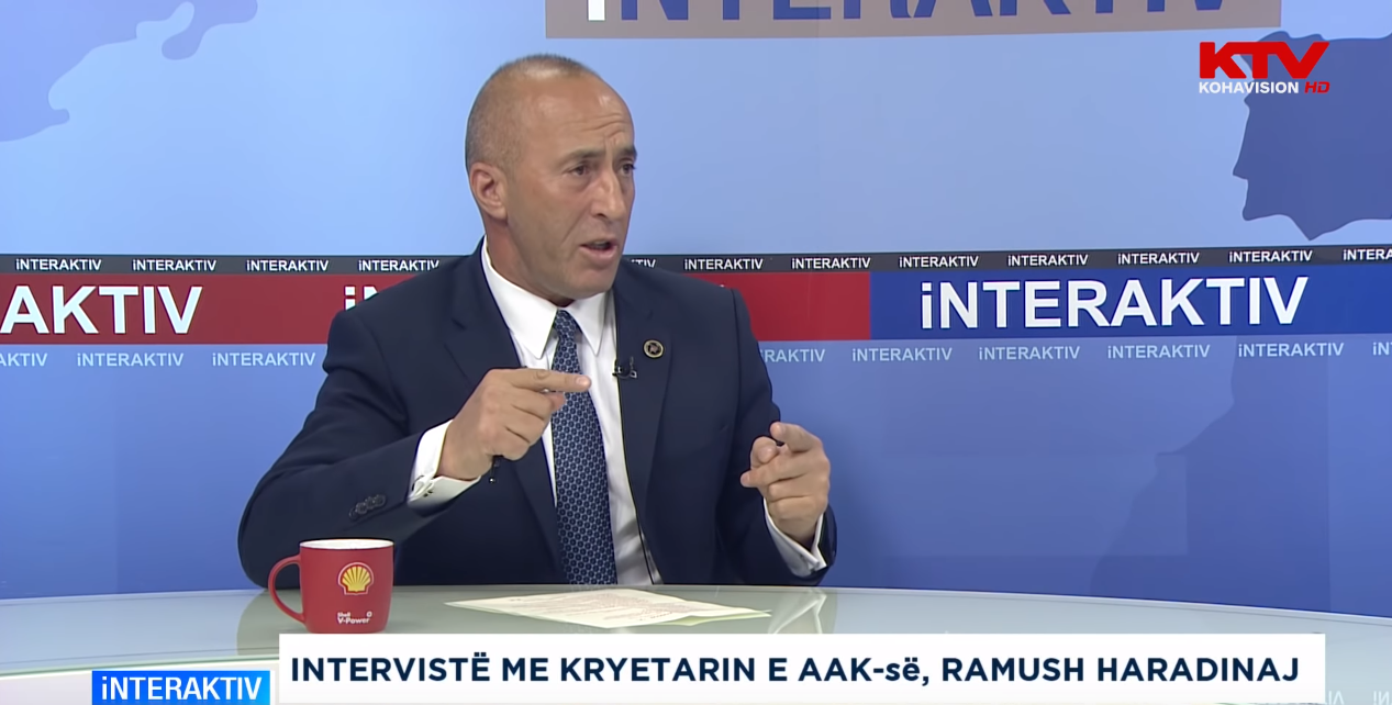 Sonte në Interaktiv, kryeministri në detyrë, Ramush Haradinaj