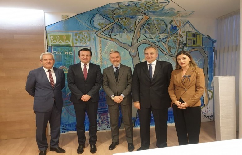 Kryetari i LVV-së takoi ministrin e Mbrojtjes të Italisë, e njoftoi për prioritetet e qeverisë në ardhje