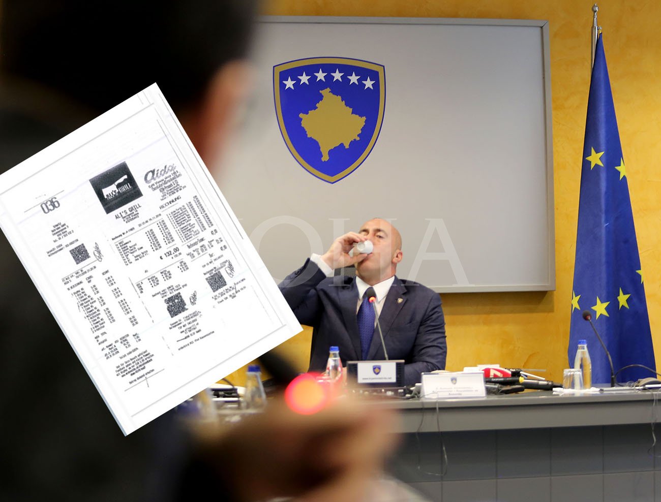 500.000 mijë euro për dreka, por Haradinaj thotë se ka gabime në të dhëna
