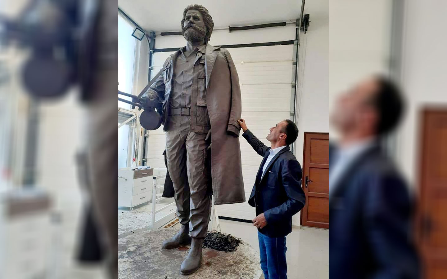 Qeriqi tregon pamjen e shtatores së Adem Jasharit që zbulohet në Fushë Kosovë