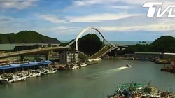 Skena frikësuese në një port në Tajvanin verilindor