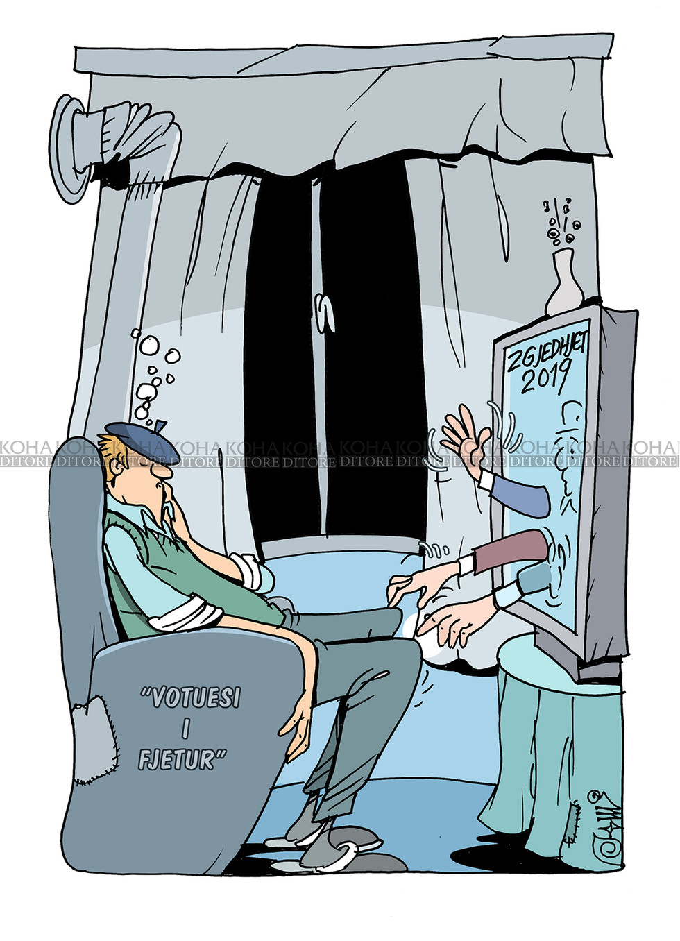 Karikatura e ditës - 4 tetor 2019