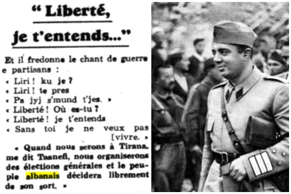 Rrëfimi i Apostol Tanefit për “Paris-presse” për planet  të tij për rrëzimin e Enver Hoxhës