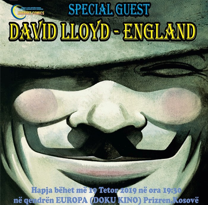 “Idealisti” tema e Festivalit të Stripit dhe Karikaturës, mysafir special krijuesi i “V for Vendetta”