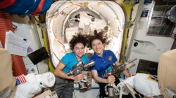 Ecja e parë në hapësirë nga astronautet